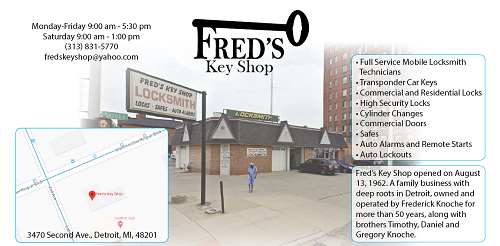 Fred's Key Shop Detroit